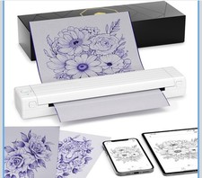Tattoo Printer Plus 40 Sheets Of Transfer Paper