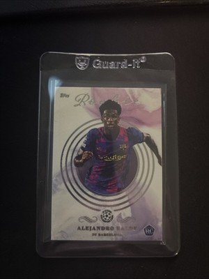 Alejandro Balde Topps 2022 Champions League ''Rookie'' Insert - FC Barcelona