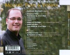 MOZART: PARIS  VIENNA NEW CD