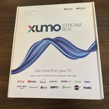 Xumo 4K Streaming Box & Voice Remote New Updated Xumo - Factory Sealed Stream