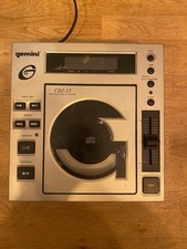 Gemini CDJ-15 Professional CD Player 2002 Vintage DJ. Please Read Description