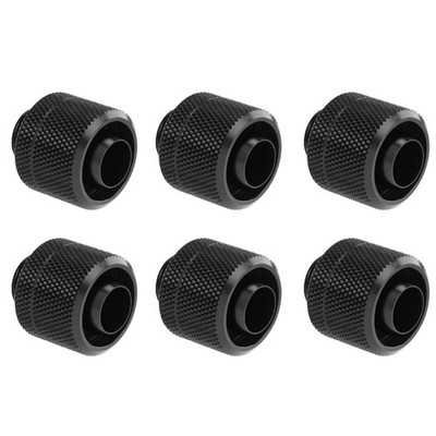 Durable G1/4'' Thread to 3/8'' ID Compression Fittings, 6 Pack