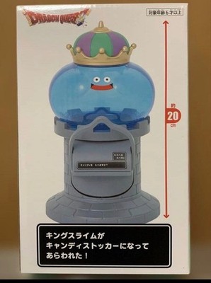 Dragon Quest King Slime Candy Container Stocker New Unused Prize Toy