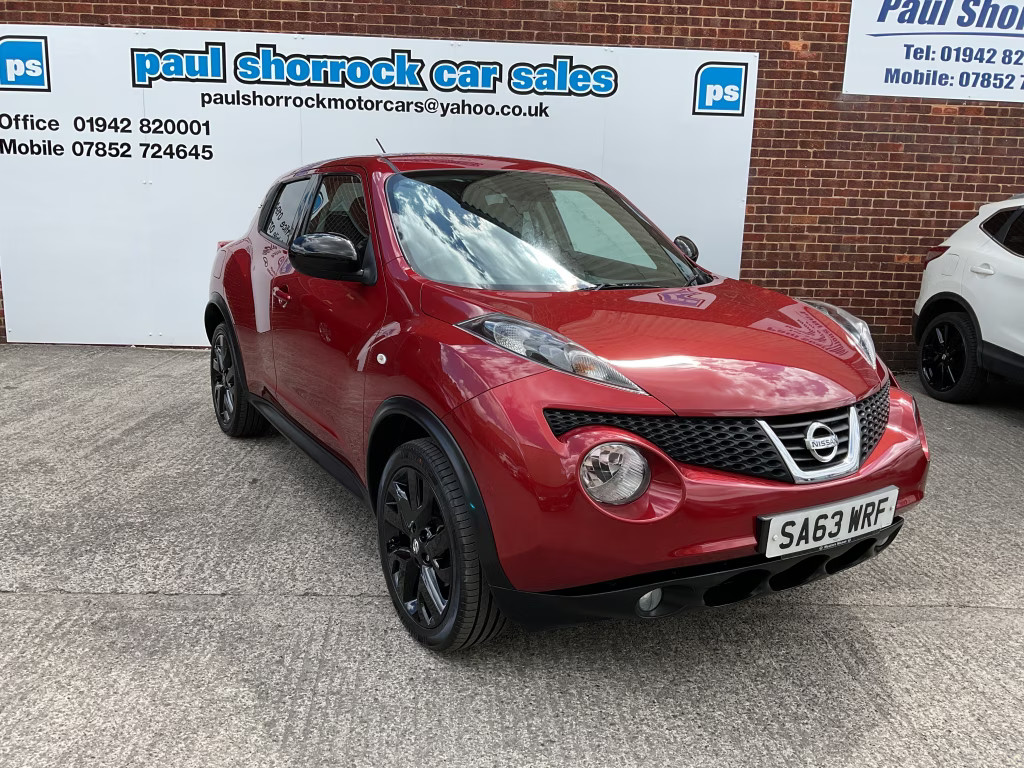 2013 Nissan Juke 1.6 N-TEC 5DR Manual Hatchback Petrol Manual