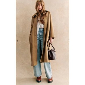 【最終価格】sezane PAOLOコート　キャメル Sezane Clyde Trench Coat | eBay
