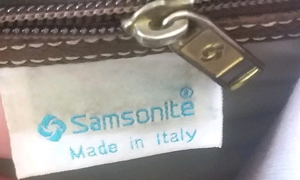 Borsa 24 Ore SAMSONITE anni "90 condizioni Eccellenti con chiusura di sicurezza - Imagen 4 de 4