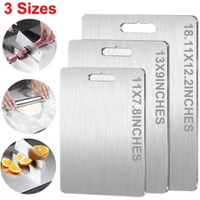 Titanium Coating Cutting Board Double-Sided Kitchen Tool Camping Size S/M/L