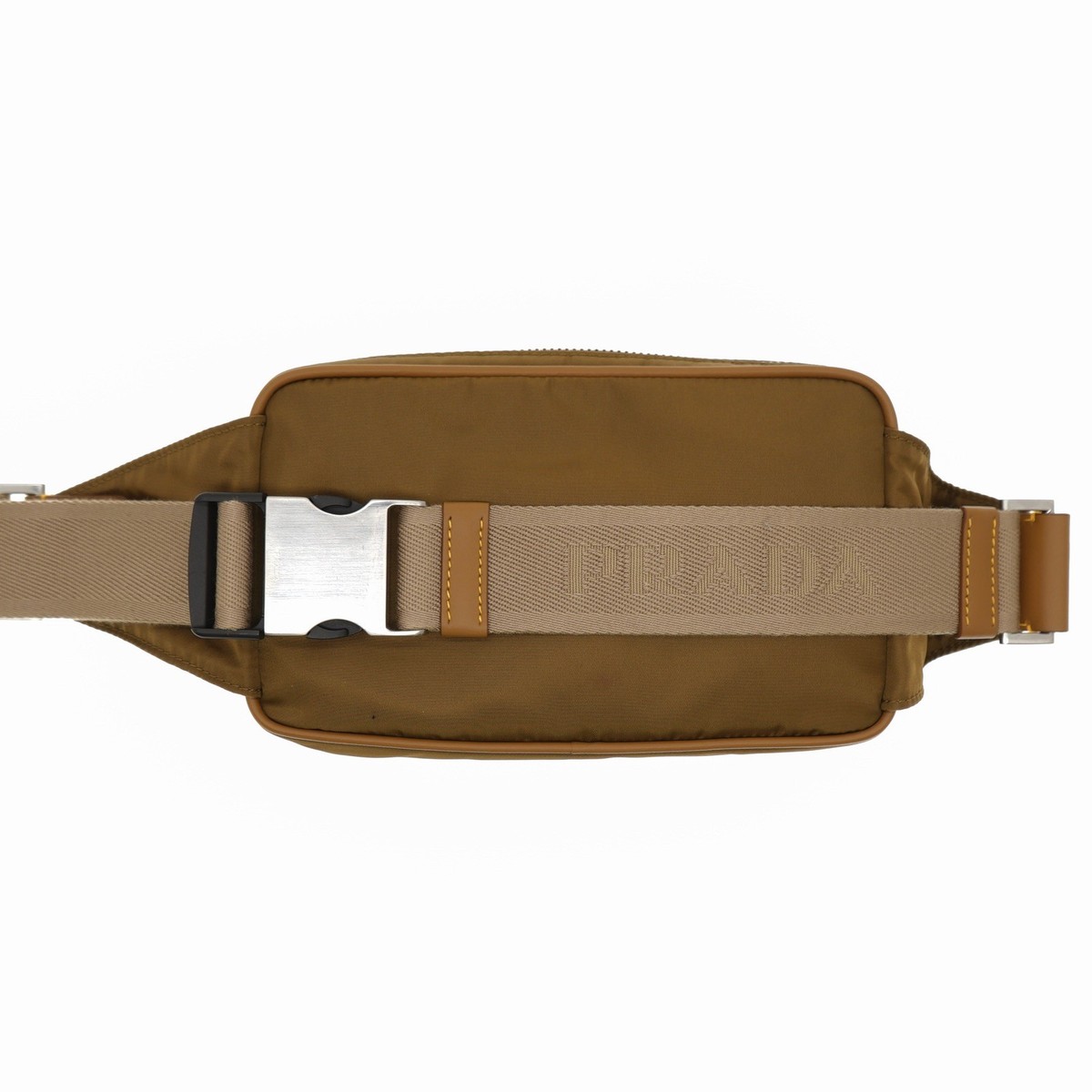 Prada Belt Bag Marsupio Brown Re-Nylon 1VL977 New | eBay