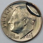 1968-D Roosevelt Dime — photo from another recent sale