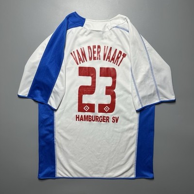 HAMBURG PUMA 2005/2006 SOCCER FOOTBALL HOME JERSEY #23 VAN DER