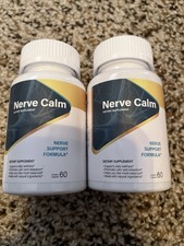 2 Pk Nerve Calm Premium Formula Supplement Pill Advanced Support, Exp 11/27/26