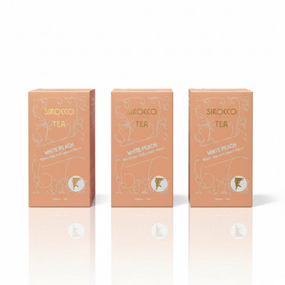 Sirocco Bio Tee White Peach Weißer Tee mit Pfirsich 3 x 20 Sachets