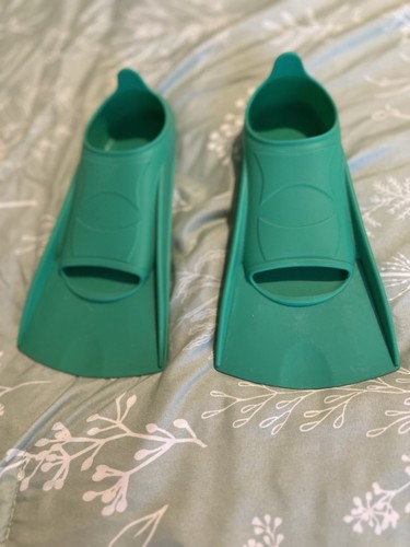 Youth Swim Flippers XXXS Green (US Kids Size 8-11) Toddlers | eBay
