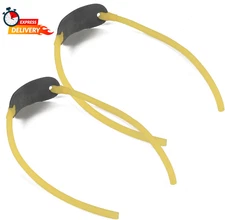 2 Pack Slingshot Replacement Band,Heavy Duty Wrist Rocket Elastic Rubber Bands