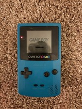 Nintendo Game Boy Color Teal CGB-001 Console Tested Working