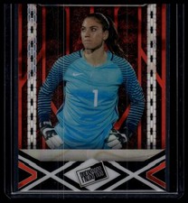 2024 Leaf Collective Hope Solo TRUE 1/1 USWNT Soccer Serial # Red Lava