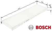 Bosch 1987431188 Filter FüR Innenraumluft Innenraumfilter Filter