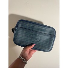 Lacoste Plaid travel toiletry bag