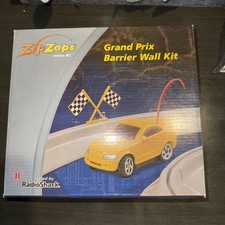 Zip Zaps Grand Prix Barrier Wall Kit Micro RC RadioShack Toy Electric Race Car