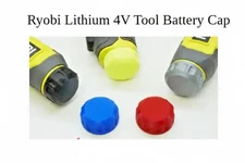 Battery Cover Cap Ryobi USB Lithium 4v FVH51, FVM51, FVC51, FVD50K, FVB01 - 2x