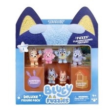 Bluey Fuzzies Deluxe Figure Pack