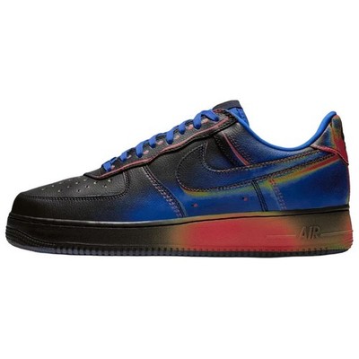Nike Air Force 1 Low top Skateboard Shoes Men's Black Blue IB6834-001  Size