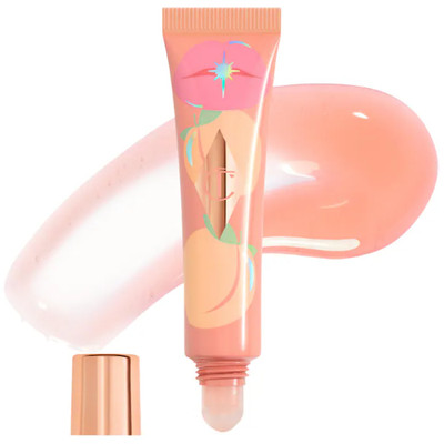 Unreal Lips Healthy Glow Nectar Lip Oil, Juicylicious Pure Peach, New