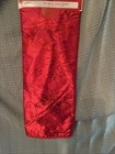 Holiday time 48” red poinsettia lightweight Christmas tree skirt