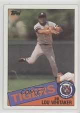 1985 Topps Lou Whitaker #480 11gl