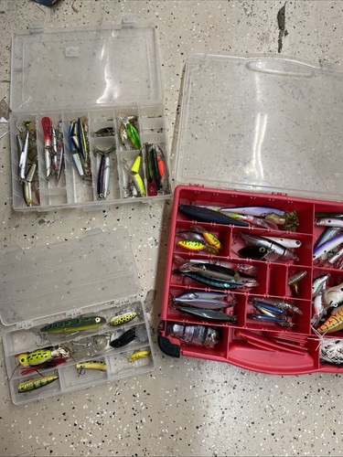 Lot De 117 Leurres De Pêche - Googan, Berkley, Yamamoto, Keitech - Pour Achigan & Autres