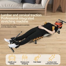 Inline Back Stretch Bench Back And Neck Decompression Neck Stretcher Adj. Length