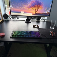 Flexispot standing desk 120 x 80 electric power good used condition