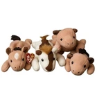 Vintage Ty Beanie Baby Derby Horse and Mixed Plush Horse Lot of 4 Pony Toys