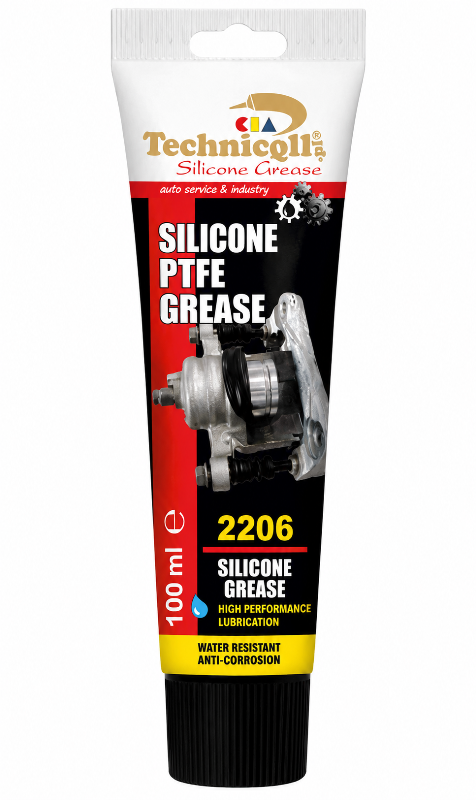 12x 100ml Silicone PTFE Grease Lubricant For Assembly Brake Discs Blocks Gaskets