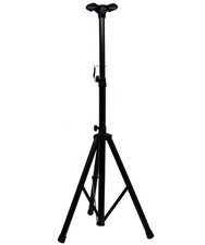 Pro Audio DJ Heavy Duty Single Tripod Pa Speaker Stand W/ Speaker Pole Adapter