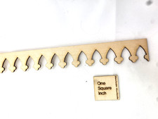 Painted Lady Gingerbread Trim #1  dollhouse miniature  1/12 scale 1pc