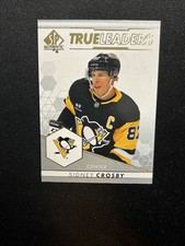 22-23 UD SP Authentic Hockey True Leaders TL-7 Sidney Crosby