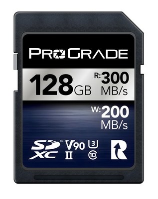ProGrade Digital SDXC UHS-II V90 128GB Memory Card