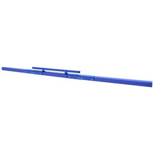 Uimoso 96-Inch Manual Concrete Screed Board, Aluminum Alloy, Blue Finish