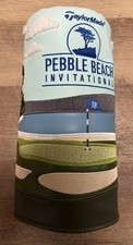 TaylorMade Pebble Beach Invitational Barrel Style Driver Headcover New Rare
