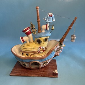 Donald's House - Blue Sky Clayworks Heather Goldminc Toontown Tealight