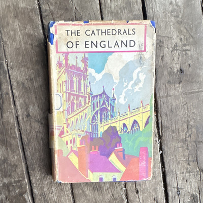 Batsford & Fry The Cathedrals of England 4th Ed Hardcover 1946 Illus DJ