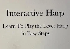 Interactive Harp by Cindy K. Blevins- Learn to Play the Lever Harp- Lot of 2-B24