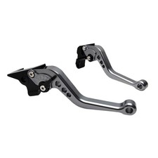 Short Brake Clutch Handle Lever Replacement for Yamaha MT07 FZ07 14-25 Titanium