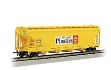 Bachmann 56' Center Flow Hopper Shell SCPX - HO Scale Model Train Freight Car