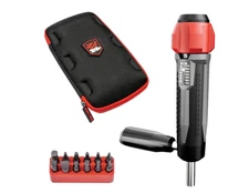 Real Avid Smart Torque Driver 10-70 Inch lb With Included Bits Black AVSTORQ