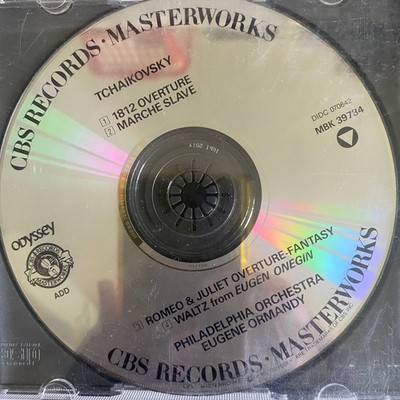 Tchaikovsky   1812 Overture CD 1991 Classical CBS Masterworks Odyssey