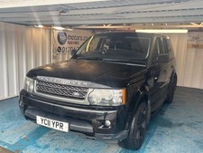 LANDROVER RANGE ROVER SPORT 2011 11REG 3.0 TD V6 HSE BLACK 124K MOT 28/09/2026