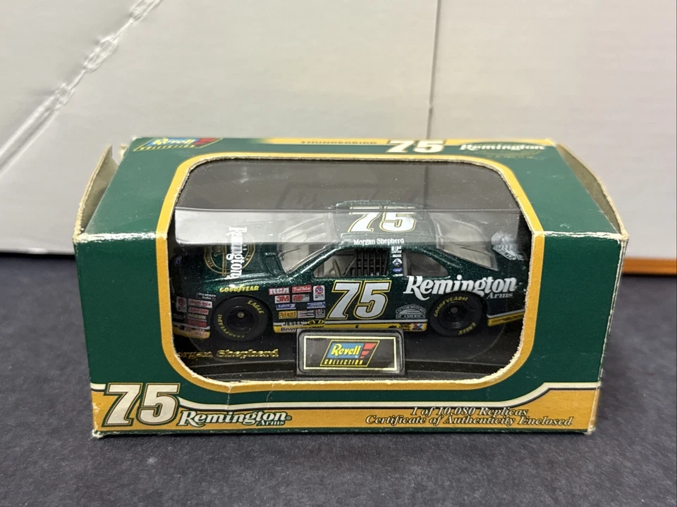 Lot Of 3 1996 Morgan Shepherd #75 Remington Stren 1/64 Revell NASCAR Diecast - Image 2 of 4