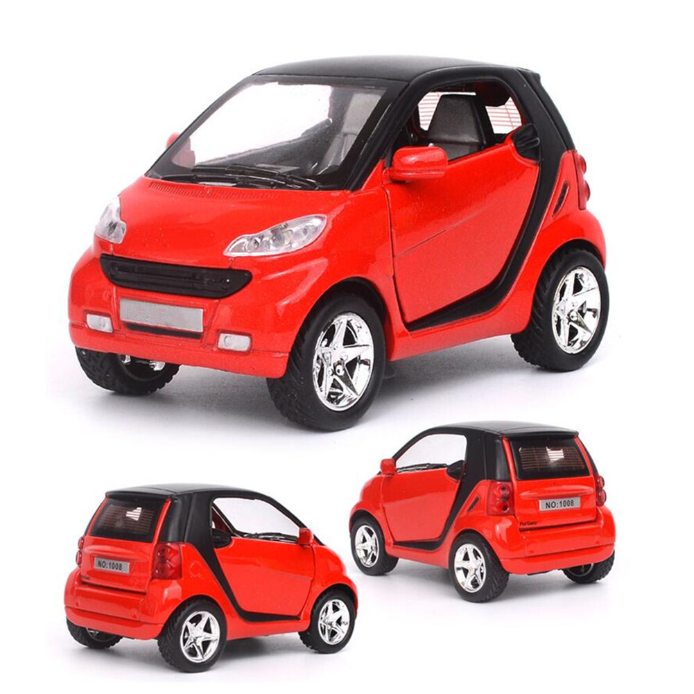 132 Red Pull Back Model Car Toy Boy/Girl Gift With Sound&Light For